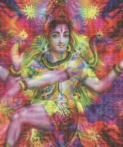 Shiva Acid 150µg blotter tab – spiritual LSD with divine artwork