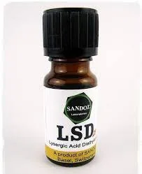 Buy Liquid LSD vial – high purity 100µg/ml acid solution in amber glass bottle
