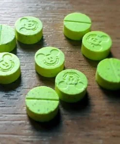 Mickey Mouse–shaped 2C-B Hug Drug tablets – 20mg psychedelic pills in bulk 50-count pack