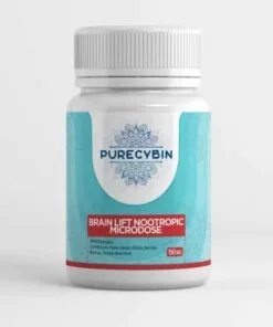 Purecybin Brain Lift 150mg Nootropic Microdose Capsules – 30-count bottle