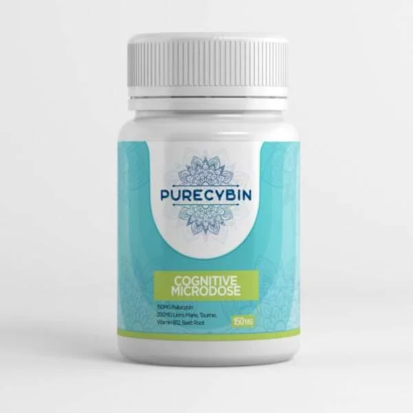Purecybin Cognitive Microdose Capsules – 150mg, 30-count bottle