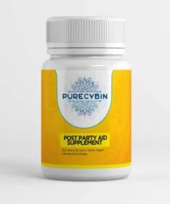 Purecybin Post Party Aid Supplement – Recovery Capsules, 30 Count Bottle