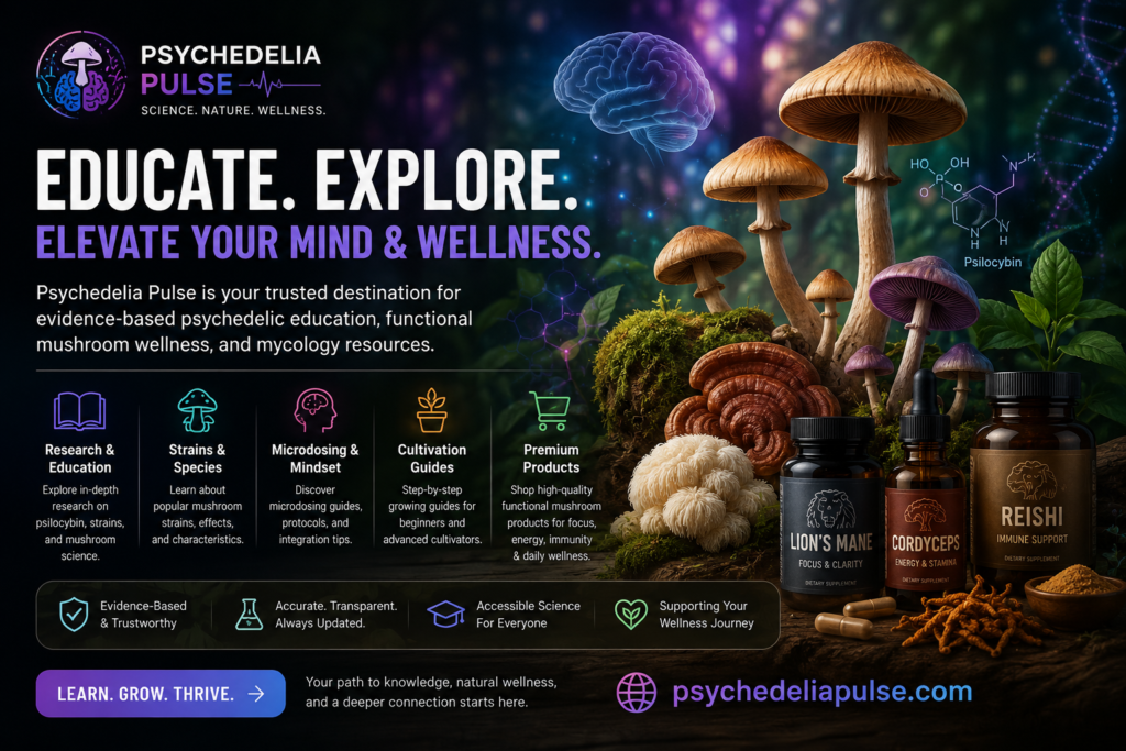 Psychedelic Research, Mushrooms & Mental Wellness