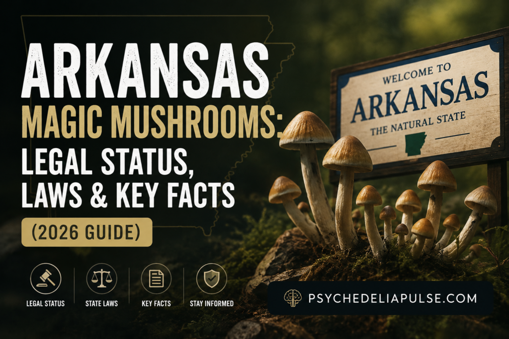 Arkansas Magic Mushrooms: Legal Status, Laws & Key Facts (2026 Guide)