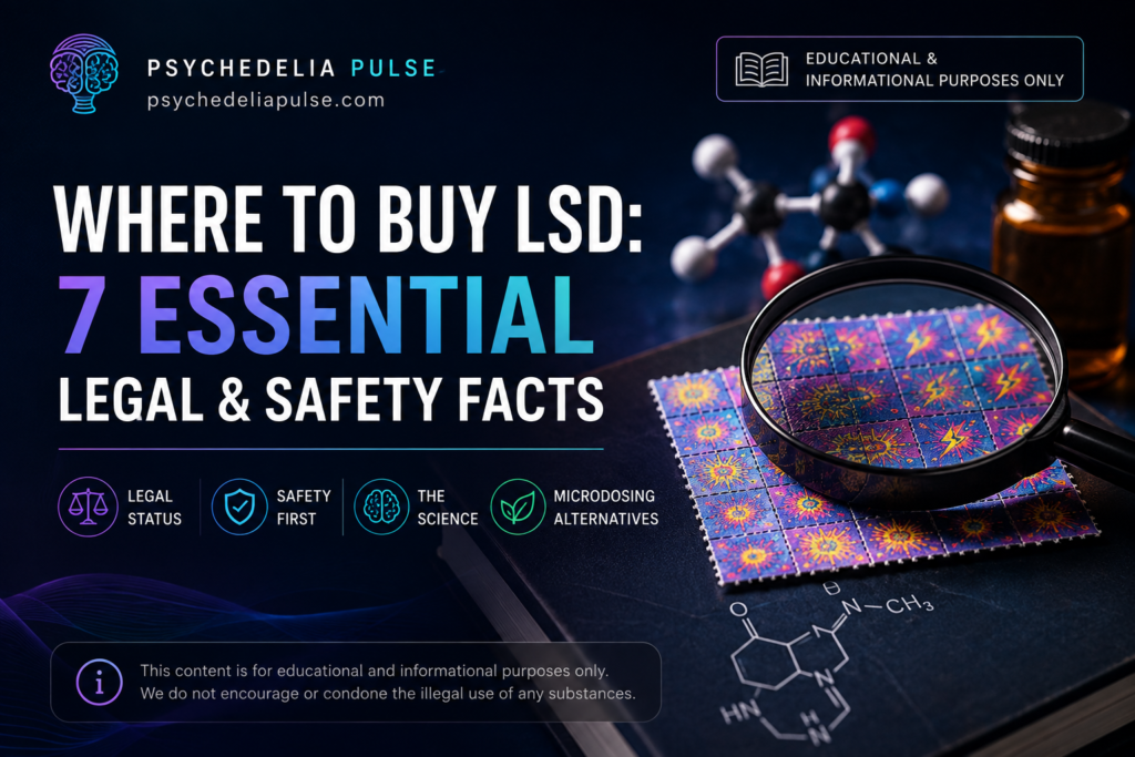 Where to Buy LSD: 7 Essential Legal & Safety Facts